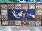 Schilderij batik doek Pacific Ocean, Ophalen