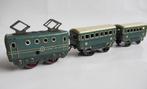 Blikken speelgoed - Locomotief met wagons, Antiek en Kunst, Verzenden