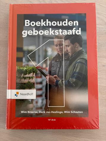 Boekhouden geboekstaafd 1 - Nieuw! beschikbaar voor biedingen