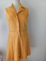 vintage overgooier, okergeel, Lady Tiffany, Ophalen of Verzenden, Gedragen, Maat 38/40 (M), Onder de knie