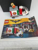Lego pizza bezorgen motor met aanhanger en boekje, Ophalen, Zo goed als nieuw