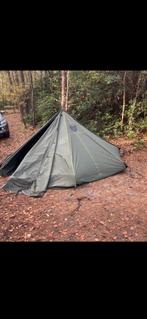 Savotta Hawu 8 Tent met middenpaal en grondzeil, Ophalen of Verzenden, Gebruikt, Meer dan 6