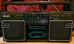 Goede Philips D8060 Radio Cassette speler vintage, stereo, Ophalen, Zo goed als nieuw, Transistorradio