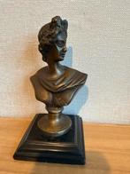 Bronzen buste van een dame, Ophalen of Verzenden