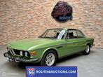 BMW 3.0 CSi | 1972 | Route 66 Auctions, Overige carrosserieën, Zwart, Bedrijf, Handgeschakeld