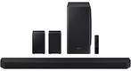 Samsung HW-Q950t dolby atmos 9.1.4 soundbar met sub en rear, Ophalen of Verzenden, Met externe subwoofer, Zo goed als nieuw