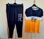 Gave set kleding: stretch broek ÷ shirt.Nieuw!, Zwart, Nieuw, Ophalen of Verzenden, Maat 46/48 (XL) of groter