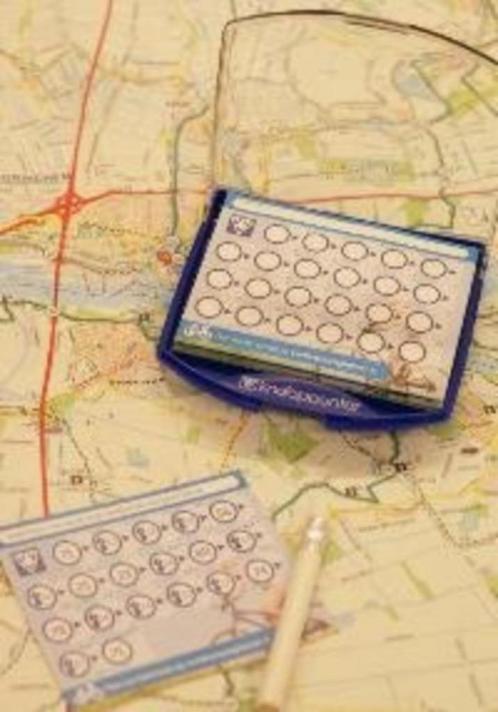 VVV Fietsknopenpuntenhouder met 15 lege routes, Fietsen en Brommers, Overige Fietsen en Brommers, Zo goed als nieuw, Ophalen of Verzenden