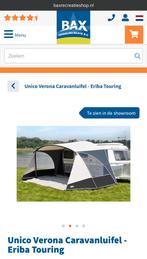 Voortent-luifel Unico Verona voor o.a. Eriba 310, Ophalen, Zo goed als nieuw, Unico Ventura