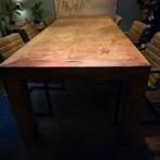 Teak houten eettafel voor 6+ personen ( 250x100cm), Huis en Inrichting, Ophalen, Gebruikt, Teakhout, 200 cm of meer