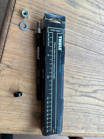 Thule steekas 159-165 mm. (Thru-axle adapter) beschikbaar voor biedingen