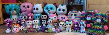 Grote collectie Ty knuffels beschikbaar voor biedingen