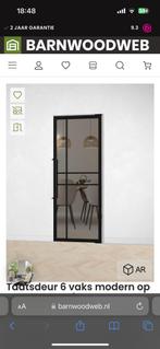 Taatsdeur Barnwoodweb nieuw in doos!, Doe-het-zelf en Verbouw, Deuren en Horren, Ophalen, 80 tot 100 cm, 215 cm of meer, Binnendeur