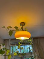 Vintage style plafondlamp, Huis en Inrichting, Lampen | Plafondlampen, Ophalen, Zo goed als nieuw, Glas