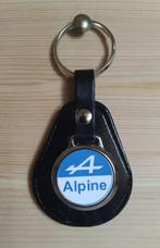 ALPINE sleutelhanger met logo . Zwart leer, Ophalen of Verzenden, Nieuw, Overige automerken
