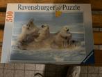 Ravensburfer ijsberen puzzel 500 stukjes, Hobby en Vrije tijd, Verzenden, Zo goed als nieuw