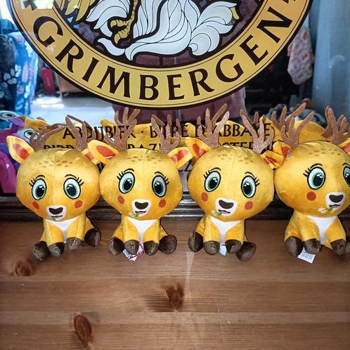 Bosmini's lidl 4 x hert knuffel, Kinderen en Baby's, Speelgoed | Knuffels en Pluche, Nieuw, Ophalen of Verzenden