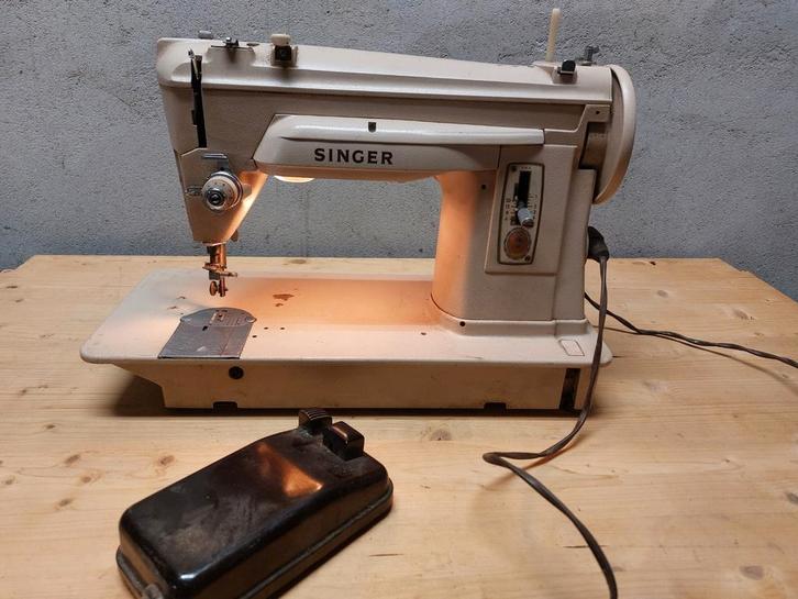Antieke Singer 414G Naaimachine - Restauratie Object, Hobby en Vrije tijd, Naaimachines en Toebehoren, Gebruikt, Naaimachine, Singer