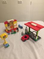 Duplo 6171, Octan Pompstation met winkel, Ophalen of Verzenden, Zo goed als nieuw, Complete set, Duplo