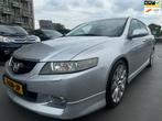 Honda Accord Tourer 2.4i Executive LPG AUTOMAAT Clima Cruise, Auto's, Honda, Zwart, 2354 cc, Euro 4, 83 €/maand