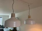 Eettafel hanglampen, Huis en Inrichting, Lampen | Hanglampen, Minder dan 50 cm, Metaal, Zo goed als nieuw, Ophalen
