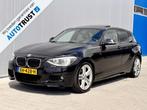 BMW 1-serie 116i - M pakket - Xenon - Dakje - Automaat -Navi, Auto's, BMW, Euro 5, Gebruikt, 4 cilinders, Zwart