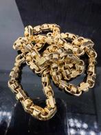 Prachtige 14 karaats gouden monte Carlo ketting, Sieraden, Tassen en Uiterlijk, Kettingen, Ophalen of Verzenden, Zo goed als nieuw