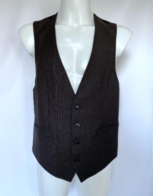 Dolce & Gabbana Zwart HEREN gilet  Maat 50, Kleding | Heren, Kostuums en Colberts, Zo goed als nieuw, Maat 48/50 (M), Zwart, Ophalen of Verzenden