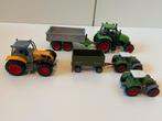 Speelgoed: metalen tractor, tractoren met aanhanger, Kinderen en Baby's, Speelgoed | Speelgoedvoertuigen, Ophalen of Verzenden