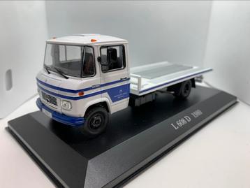 Mercedes-Benz L608D (Type T2) servicewagen 1980 - Ixo beschikbaar voor biedingen