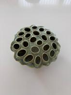 Des Pots Lotus vaas 16 cm, Overige kleuren, Aardewerk of Porselein, Ophalen of Verzenden, Zo goed als nieuw