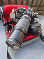 fototoestel ricoh kr5 met lenzen, Ophalen of Verzenden, Gebruikt, Compact, Overige Merken