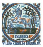 0535 Ex Libris Nederland : Jan Battermann, 1981, Verzenden