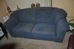 blauwe bank 2,5 zits, Huis en Inrichting, Ophalen, Gebruikt, 150 tot 200 cm, Tweepersoons
