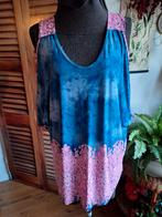 Magna tuniek kreukvrij stretch 44 46 48, Kleding | Dames, Ophalen of Verzenden, Zo goed als nieuw, Maat 46/48 (XL) of groter, Blauw