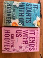 Colleen Hoover - It Starts With Us en it ends with us, Zo goed als nieuw, Nederland, Ophalen, Colleen Hoover