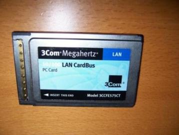 3Com Megahertz 10-100 LAN CardBus [N144.1329]3 beschikbaar voor biedingen
