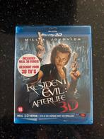 Resident Evil: Afterlife 3D Blu-ray, Ophalen of Verzenden, Zo goed als nieuw, Horror