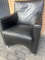 Leolux Dolcinea zwart Senso leren design fauteuil, Huis en Inrichting, Ophalen, Gebruikt, Leer, Leolux Dolcinea, zwart Senso leer, actieve zit. Jan Armgardt.