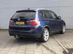 BMW X3 xDrive20d High Executive | Trekhaak | Leder | Goed on, Automaat, Navigatiesysteem, 193 €/maand, Blauw