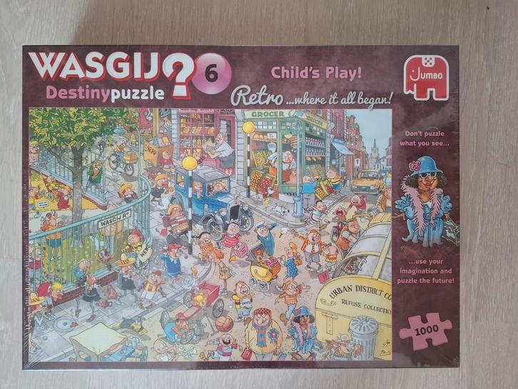 Wasgij puzzels, Hobby en Vrije tijd, Denksport en Puzzels, Zo goed als nieuw, 500 t/m 1500 stukjes, Ophalen of Verzenden