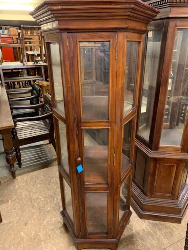 Vitrine, vitrinekast, Huis en Inrichting, Kasten | Vitrinekasten, Nieuw, 150 tot 200 cm, 50 tot 100 cm, 50 tot 75 cm, Met plank(en)