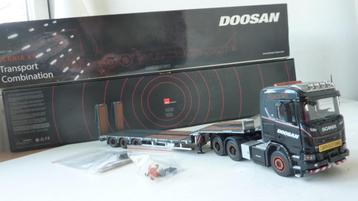 Scania XT " Doosan " Nooteboom  Tekno beschikbaar voor biedingen