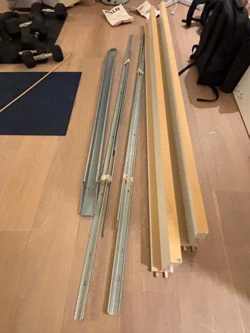 IKEA Malm 160cm bedframe wit met Lönset lattenbodem - afbeelding 5