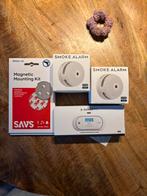 Rookmelders en CO2 melder set, Detector, Sensor of Melder, Nieuw, Ophalen of Verzenden, Rook