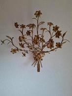 Koperen wand object bos met bloemen, Antiek en Kunst, Ophalen of Verzenden