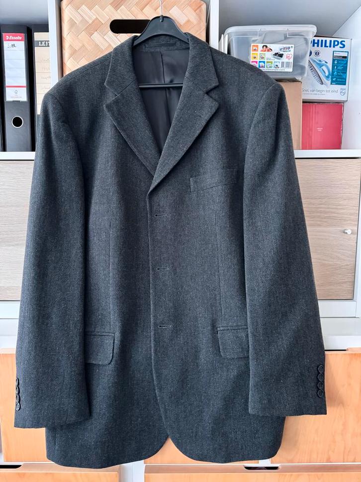Gant Colbert - Maat 52 - Grijs Gemêleerd, Kleding | Heren, Kostuums en Colberts, Zo goed als nieuw, Maat 52/54 (L), Grijs, Ophalen of Verzenden