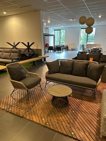 Te koop: Stoel-bank loungeset (aluminium, rope) beschikbaar voor biedingen