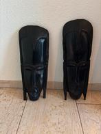 Afrikaanse houten maskers, ca. 45 cm, Ophalen