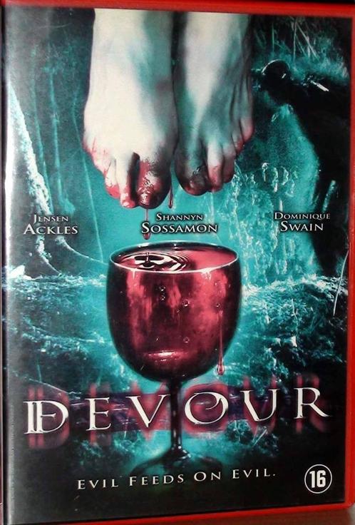 dvd devour, Cd's en Dvd's, Dvd's | Horror, Overige genres, Vanaf 16 jaar, Ophalen of Verzenden
